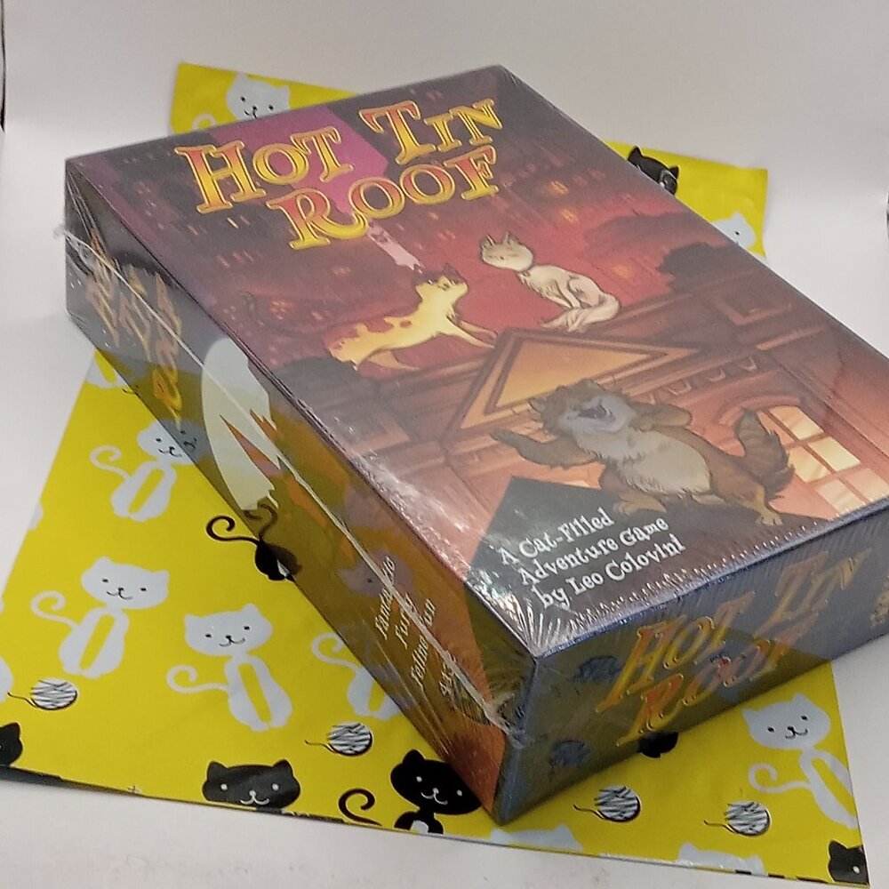 Wood CATS Mayfair HOT TIN ROOF Game Fantastic Feline NEW #4132 3-4 Players